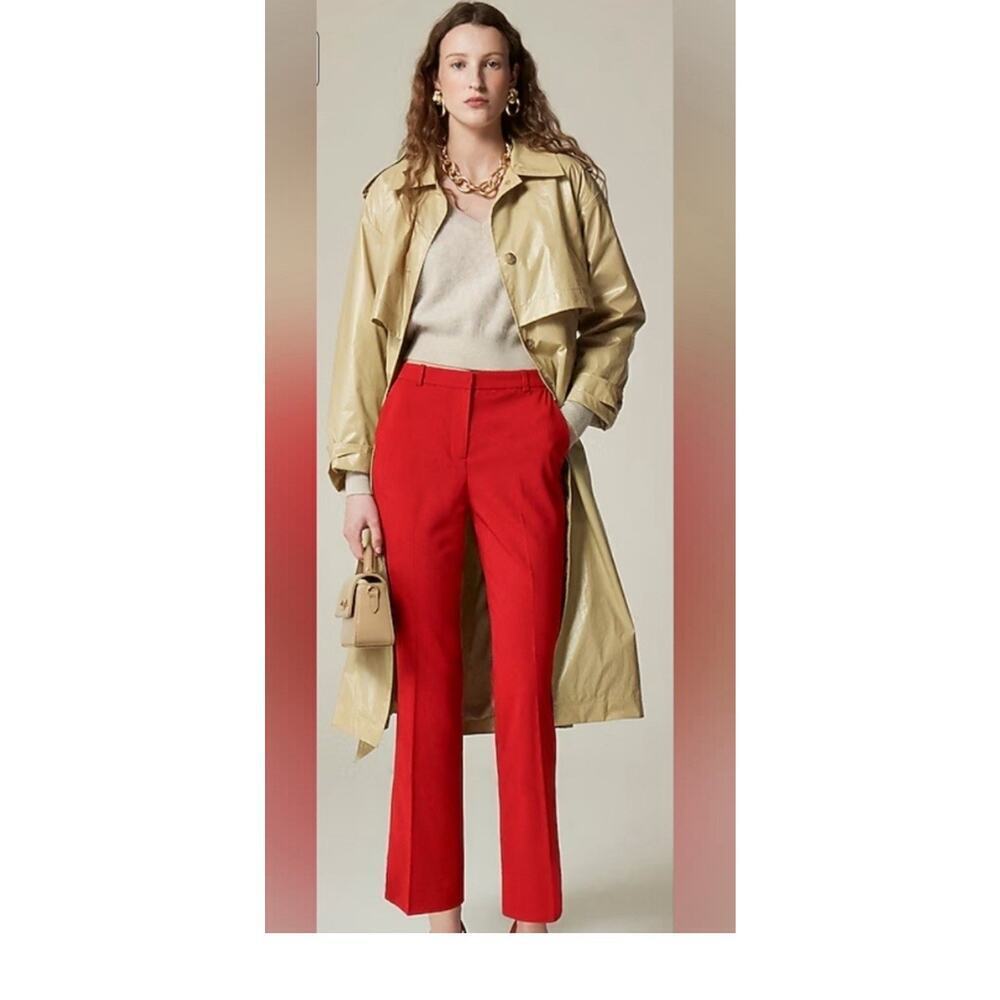 NWT Women’s J. Crew Rain-or-Shine Trench Coastal Khaki XL - Picture 6 of 13